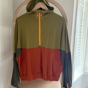 Sorel X Prana Olive and Rust Zip-Up